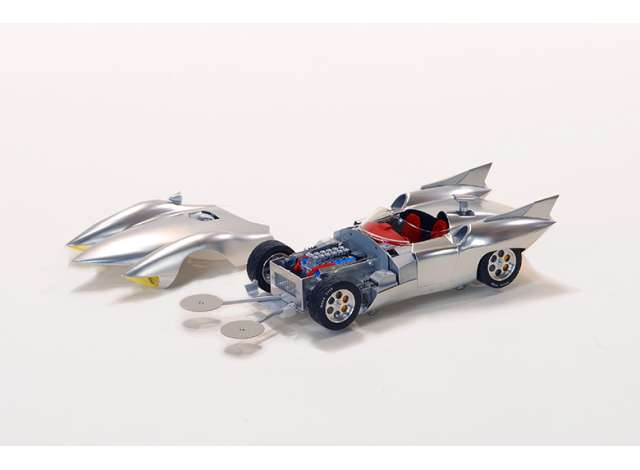 Schwyn Haas Hamilton Speed Racer PReMo Series 4 Silver Metallic Version 1:18
