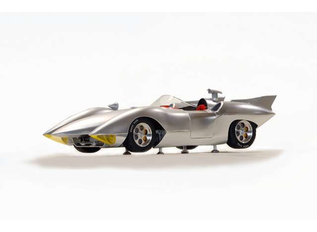Schwyn Haas Hamilton Speed Racer PReMo Series 4 Silver Metallic Version 1:18