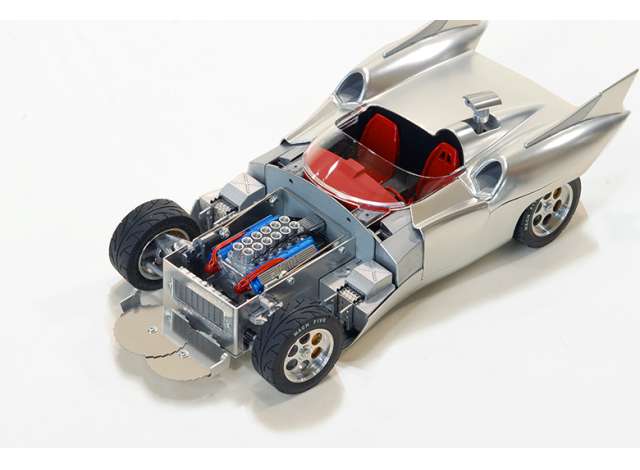 Schwyn Haas Hamilton Speed Racer PReMo Series 4 Silver Metallic Version 1:18