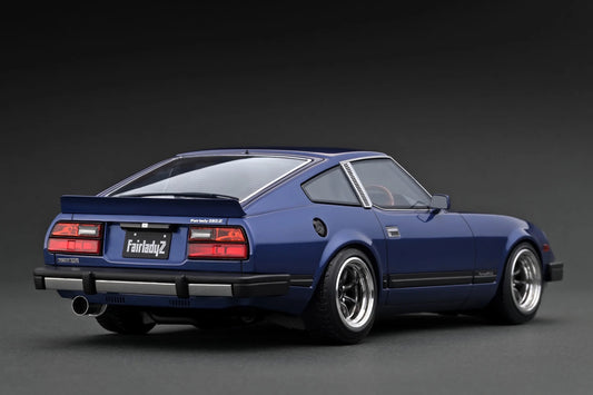 Ignition-Model Nissan Fairlady 280 Z S130 RHD Blue Metallic 1:18