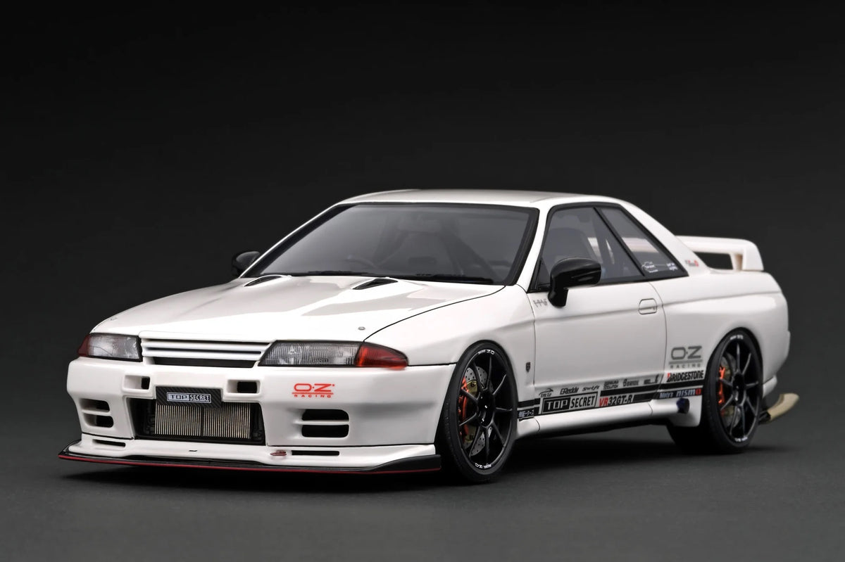 Ignition-Model Nissan Skyline GT-R R32 (VR32) Top Secret RHD White 1:1 ...