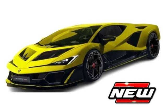 1/18 scale diecast lamborghini fenomeno yellow