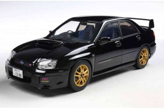 Solido 2004 Subaru WRX STi (GDB) Black 1:18