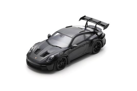 Spark-Model 2023 Porsche 911 (992) GT3 RS w/ Weissach Package Black WITH DISPLAY 1:18