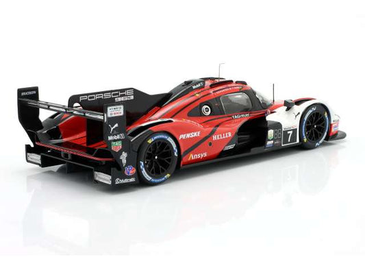 Ixo Porsche 963 LMDh #7 Penske Motorsports WINNER 24hr Daytona 2024 1:18