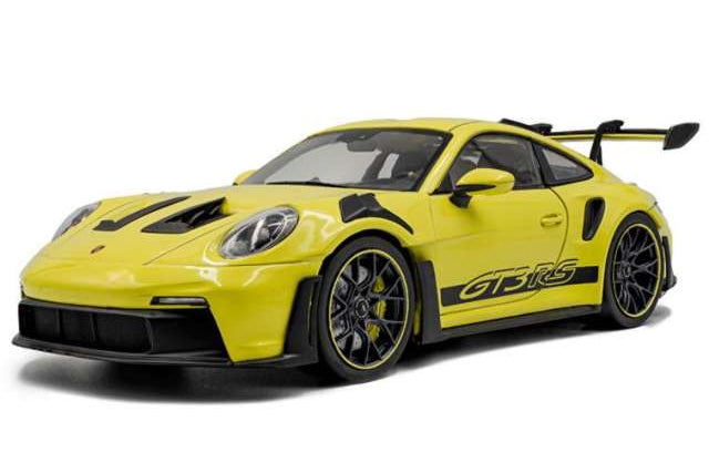 Solido 2024 Porsche 911 992 GT3 RS Solido Works Lime Green 1:18
