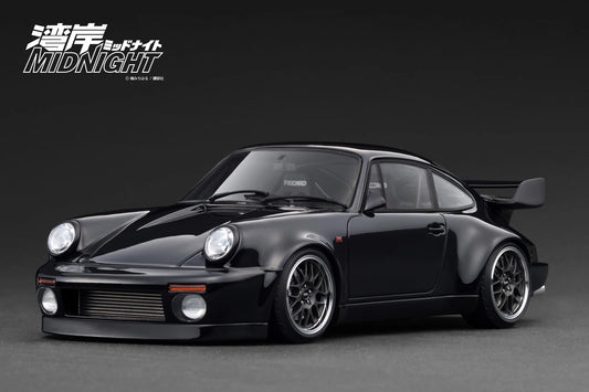 Ignition-Model Porsche 911 (964) 'Wangan Midnight" Blackbird Black 1:18