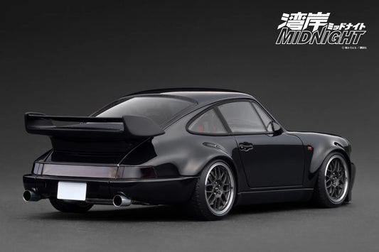 Ignition-Model Porsche 911 (964) 'Wangan Midnight" Blackbird Black 1:18