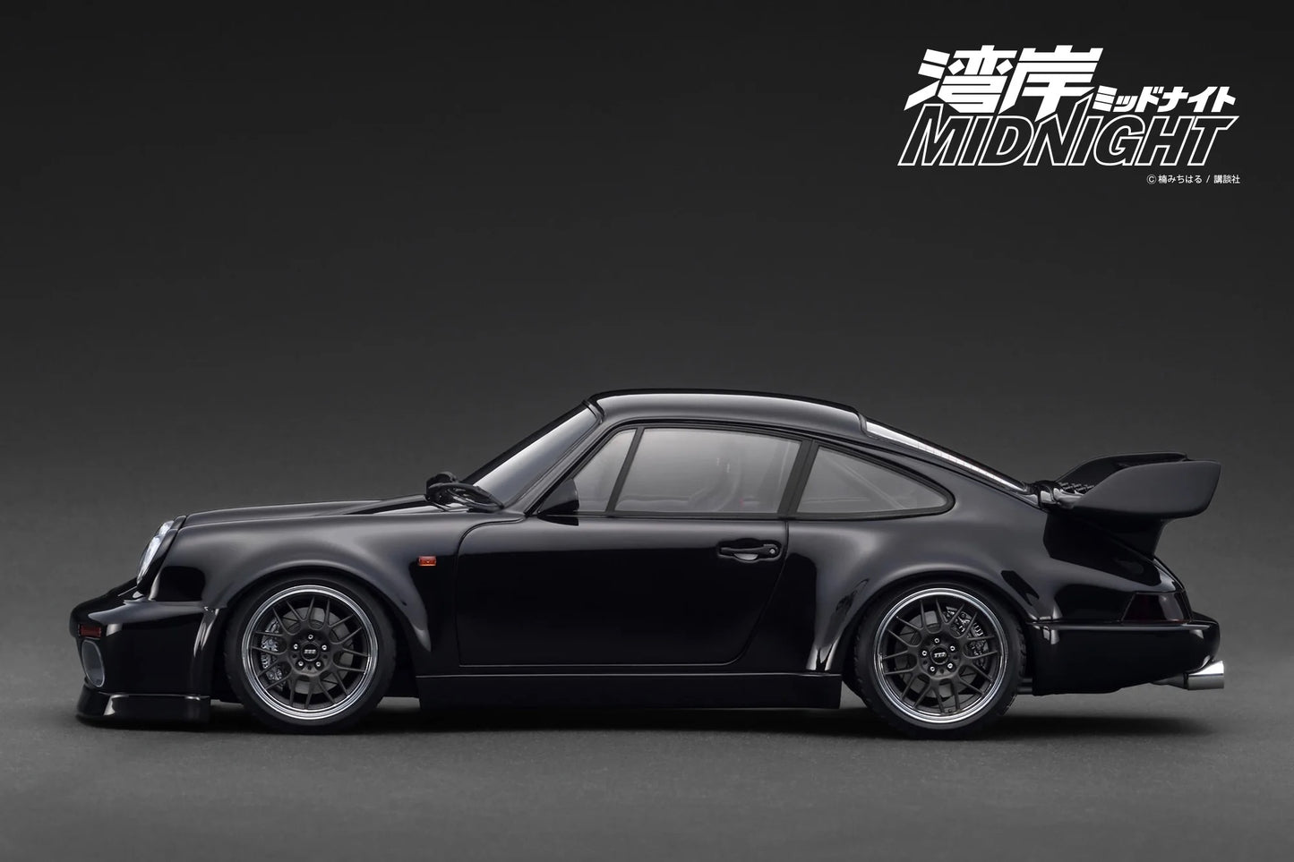 Ignition-Model Porsche 911 (964) 'Wangan Midnight" Blackbird Black 1:18