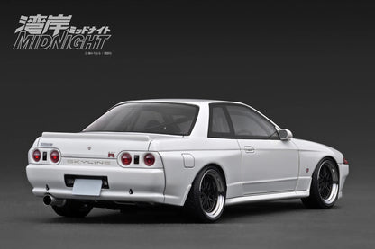 Ignition-Model Nissan Skyline GT-R R32 (VR32) Midnight "Reina's R" White 1:18