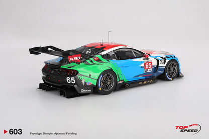 Topspeed Ford Mustang GT3 #65 Ford Multimatic Motorsports 2024 IMSA Laguna Seca 1:18