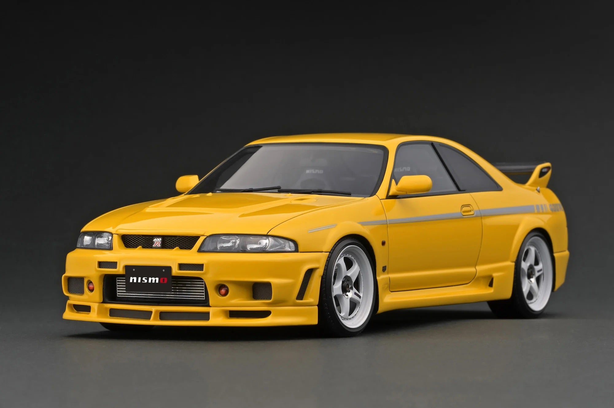 Ignition-Model Nissan Skyline GT-R 400r R33 (BCNR33) RHD Yellow 1:18 ...