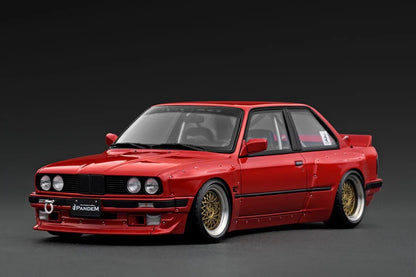 Ignition-Model BMW M3 Pandem 30 (E30) Red 1:18