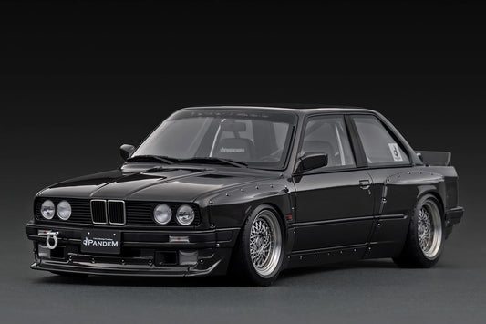 Ignition-Model BMW M3 Pandem 30 (E30) Gun Metallic 1:18