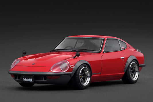 Ignition-Model Nissan Fairlady 240ZG HS30 Red 1:18
