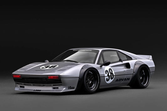 Ignition-Model Ferrari 308 LBWK LB-Works #38 Silver 1:18