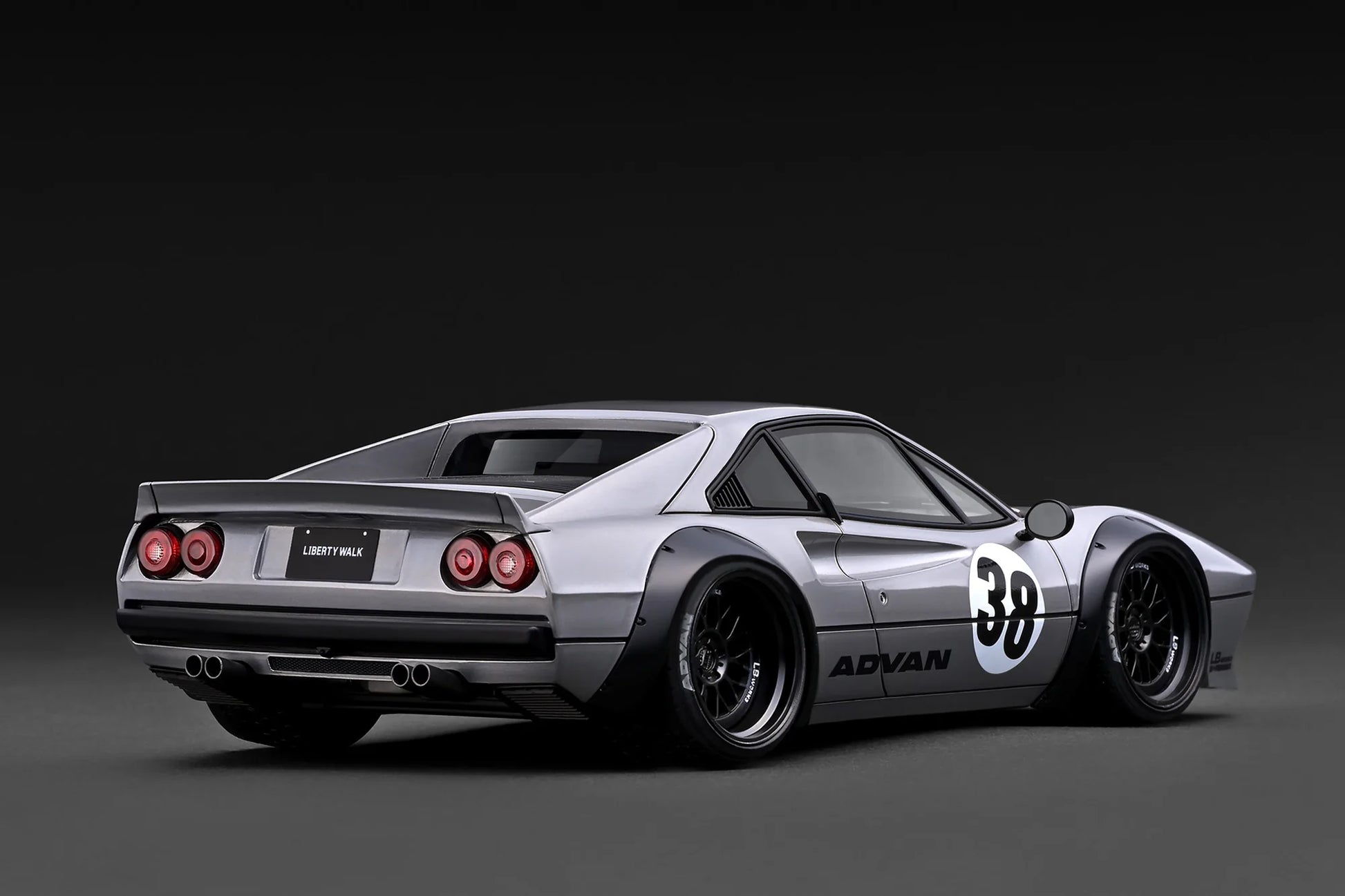 Ignition-Model Ferrari 308 LBWK LB-Works #38 Silver 1:18 – STM Diecast