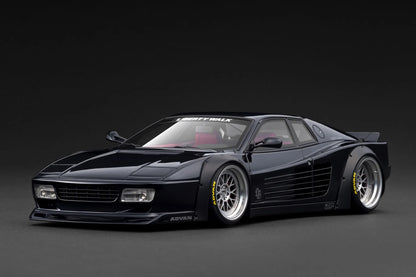 Ignition-Model Ferrari Testarossa 512 LBWK LB-Works Advan Black 1:18