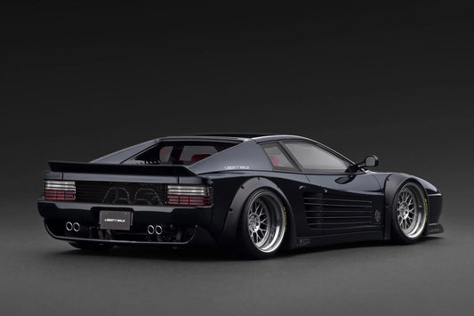Ignition-Model Ferrari Testarossa 512 LBWK LB-Works Advan Black 1:18