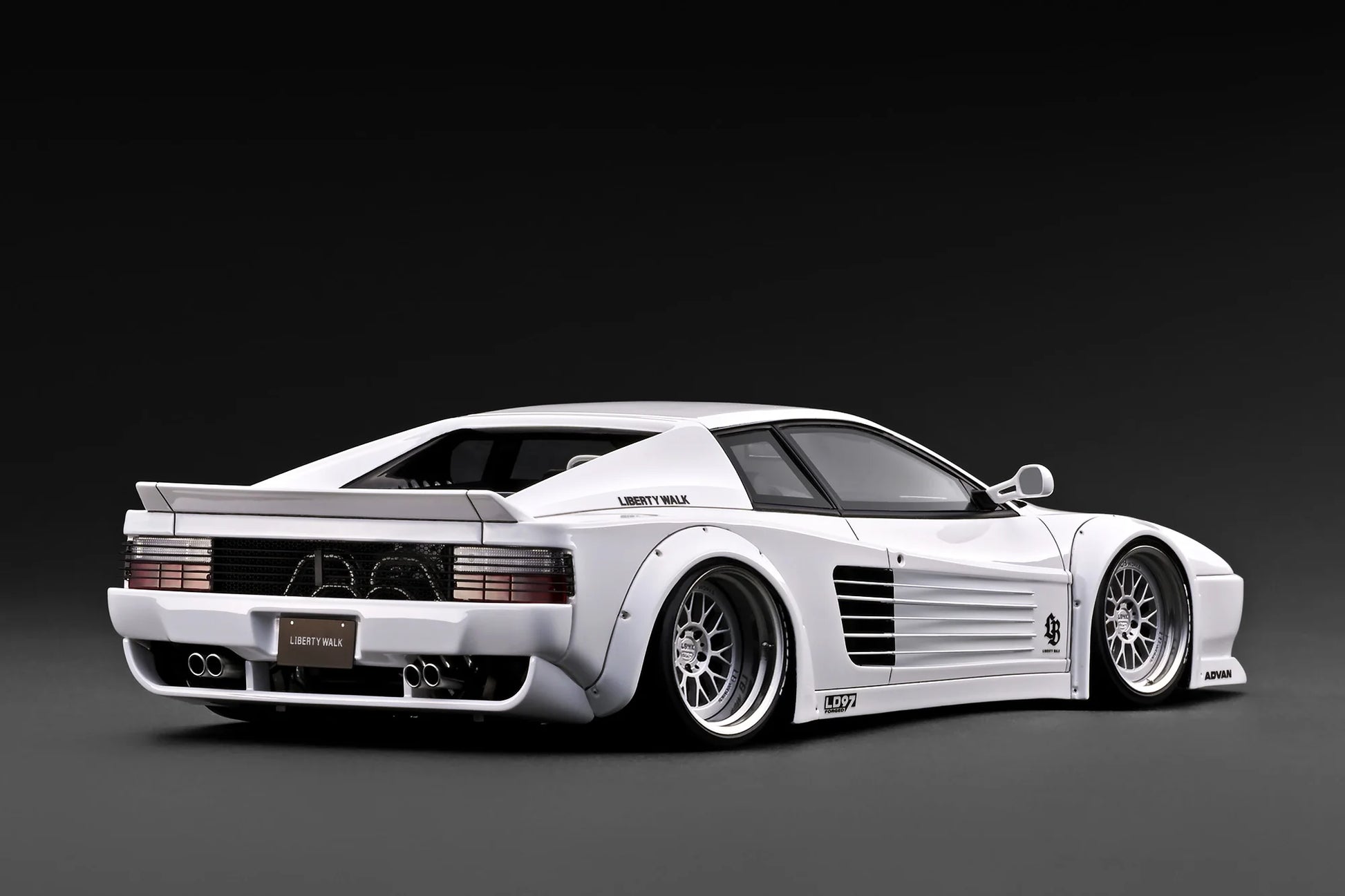 Ignition-Model Ferrari Testarossa 512 LBWK LB-Works White 1:18 – STM ...