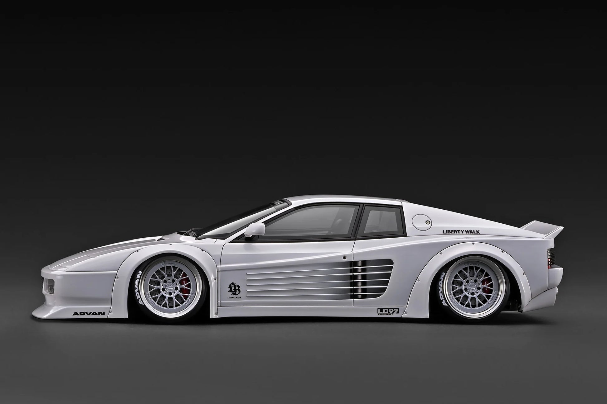 Ignition-Model Ferrari Testarossa 512 LBWK LB-Works White 1:18 – STM ...