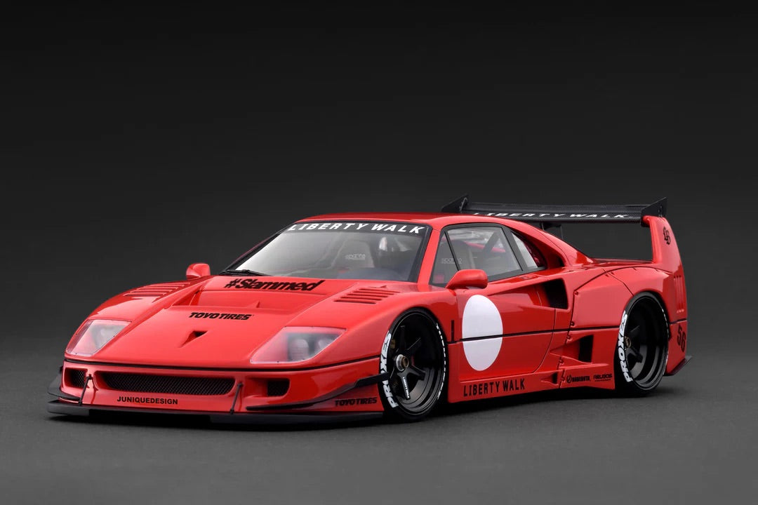 Ignition-Model Ferrari F40 LBWK LB-Works 40 Japan Red 1:18 – STM Diecast
