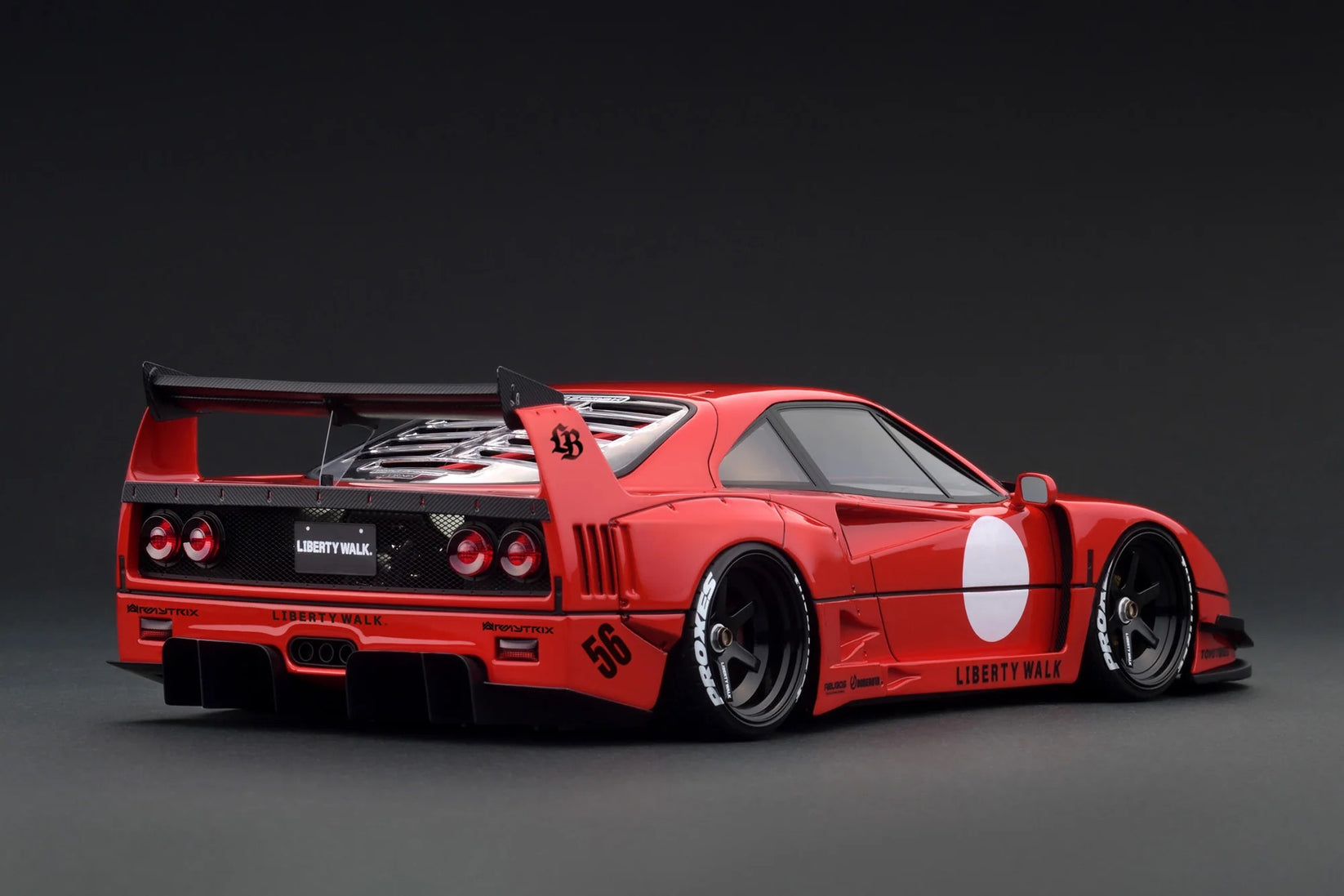 Ignition-Model Ferrari F40 LBWK LB-Works 40 Japan Red 1:18 – STM Diecast