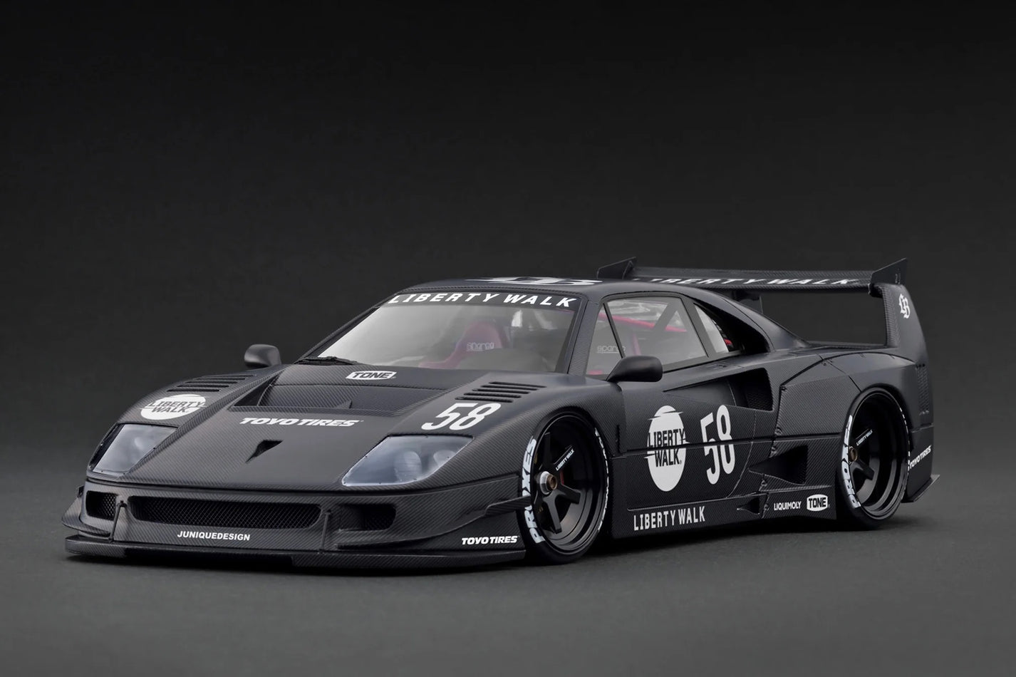 Ignition-Model Ferrari F40 LBWK LB-Works 40 Japan Full Carbon 1:18 ...