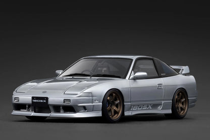 Ignition-Model Nissan 180SX Type X RPS13 Silver 1:18