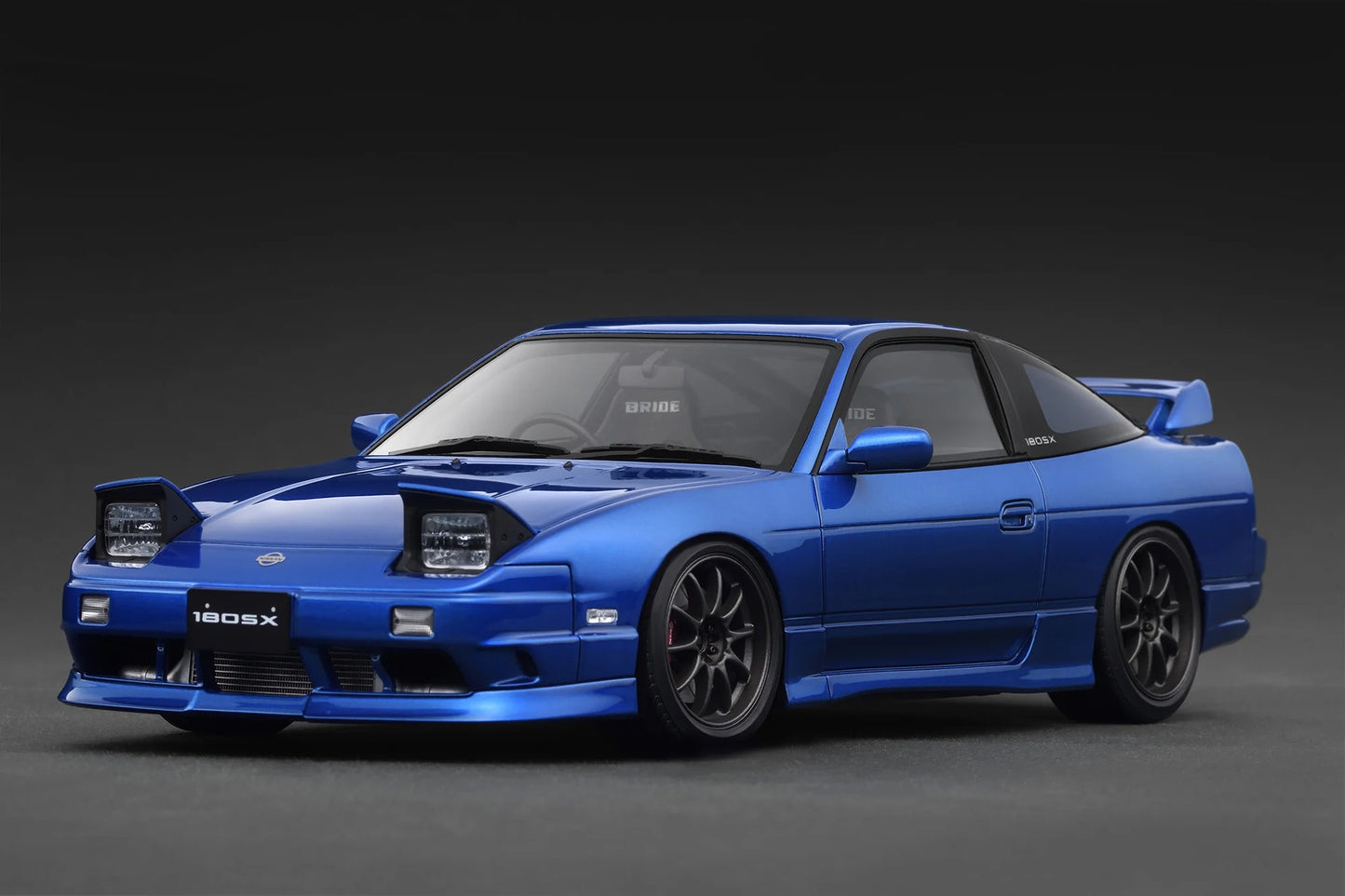 Ignition-Model Nissan 180SX Type X RPS13 Blue Metallic 1:18