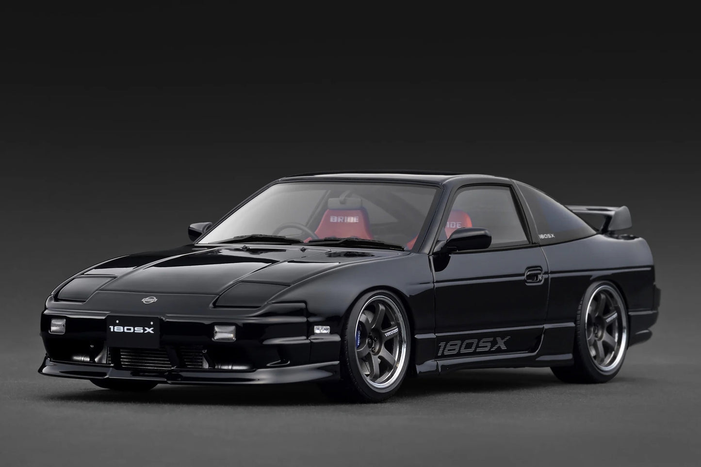 Ignition-Model Nissan 180SX Type X RPS13 Black 1:18