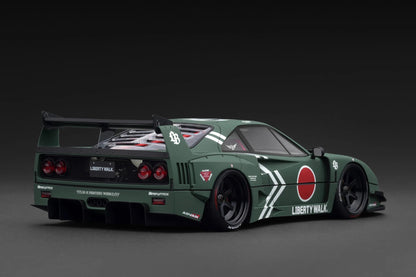 Ignition-Model 2023 Ferrari F40 LBWK LB-Works 40 #Japan Matte Green 1:18