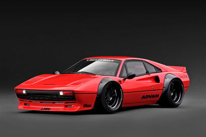 Ignition-Model Ferrari 308 LBWK LB-Works Demo Car Rosso Corsa Red 1:18 ...
