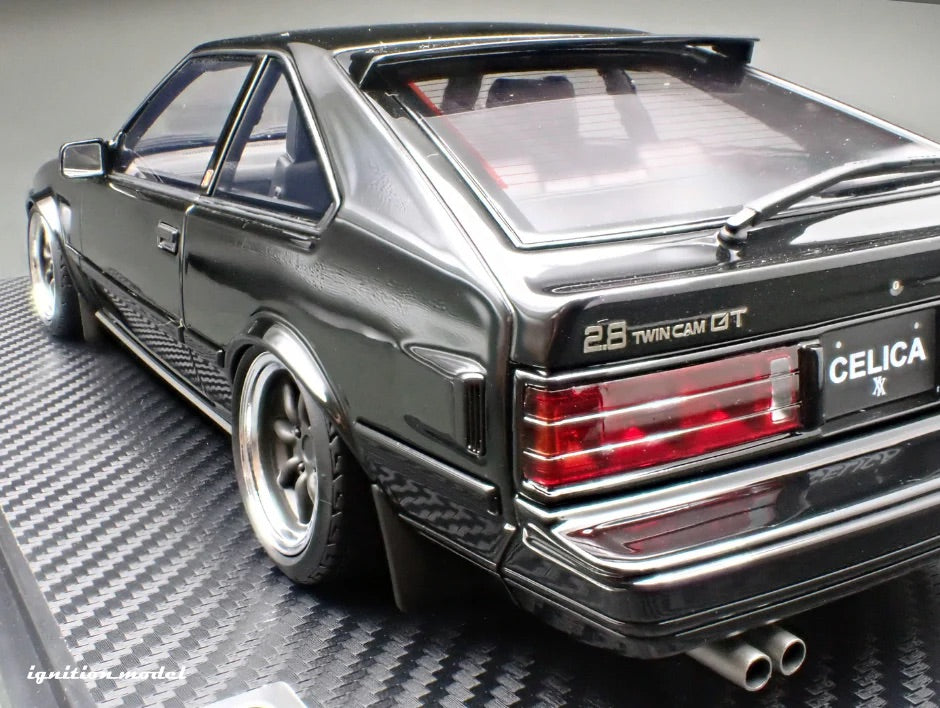 Ignition-Model Toyota Celica Supra Mk2 XX 2800 GT (A60) Black 1:18