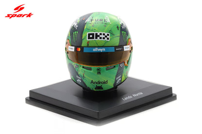 Spark-Model Mclaren F1 Team MCL39 L. Norris Helmet Las Vegas 2025 1:5