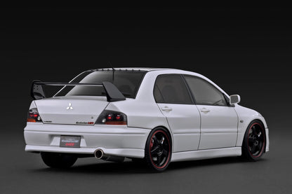 Ignition-Model Mitsubishi Lancer Evolution VIII MR (CT9A) White 1:18