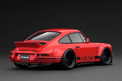 Ignition-Model Porsche 911 F Series Backdate RWB Coupe Red 1:18