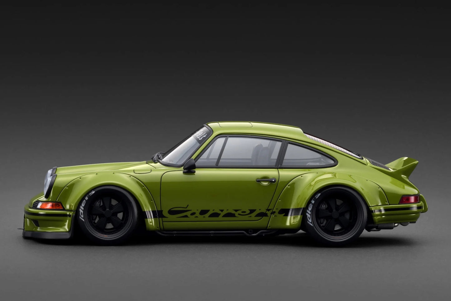 Ignition-Model Porsche 911 F Series Backdate RWB Coupe Green 1:18