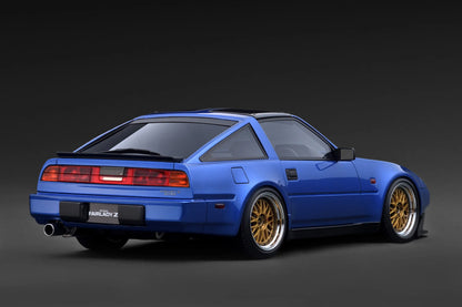 Ignition-Model Nissan Fairlady Z 300 ZR Z31 2-Seater RHD Blue Metallic 1:18