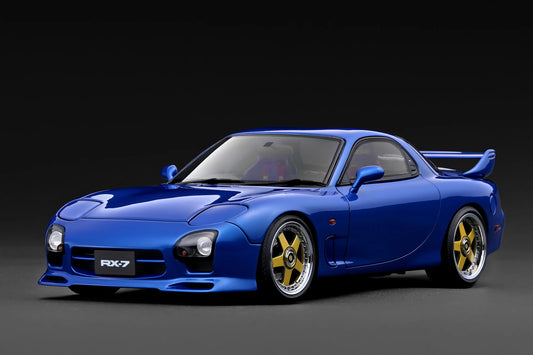 Ignition-Model Mazda RX-7 (FD3S) MazdaSpeed A-Spec Blue Metallic 1:18