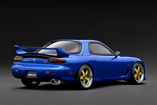 Ignition-Model Mazda RX-7 (FD3S) MazdaSpeed A-Spec Blue Metallic 1:18
