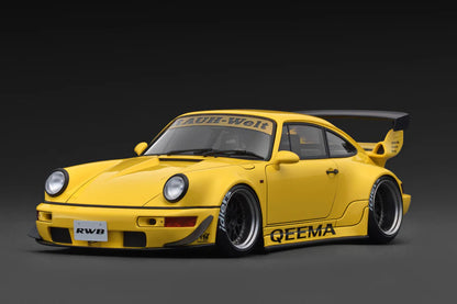 Ignition-Model Porsche 911 964 RWB "Qeema" Yellow 1:18