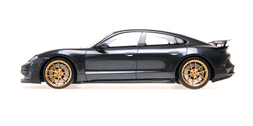 Minichamps 2024 Porsche Taycan Turbo GT Grey 1:18