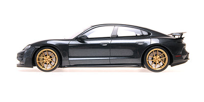 Minichamps 2024 Porsche Taycan Turbo GT Grey 1:18