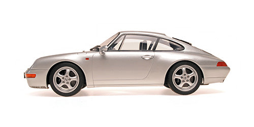 Minichamps 1993 Porsche 911 (993) Carrera Coupe Polar Silver 1:18
