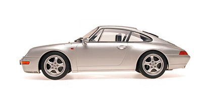Minichamps 1993 Porsche 911 (993) Carrera Coupe Polar Silver 1:18