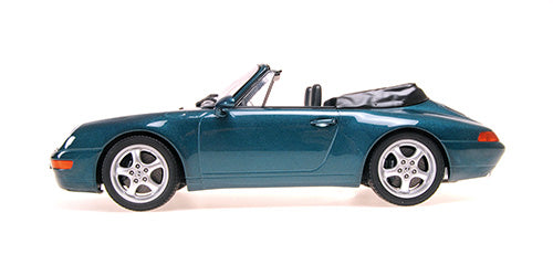 Minichamps 1994 Porsche 911 (993) Carrera Cabriolet Green Metallic 1:18