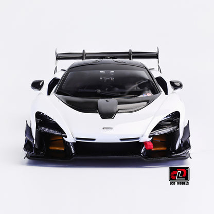 LCD Mclaren Senna GTR White 1:18