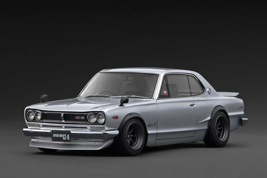 Ignition-Model Nissan Skyline 2000 GT-R (KPGC10) Silver 1:18
