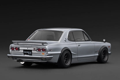 Ignition-Model Nissan Skyline 2000 GT-R (KPGC10) Silver 1:18